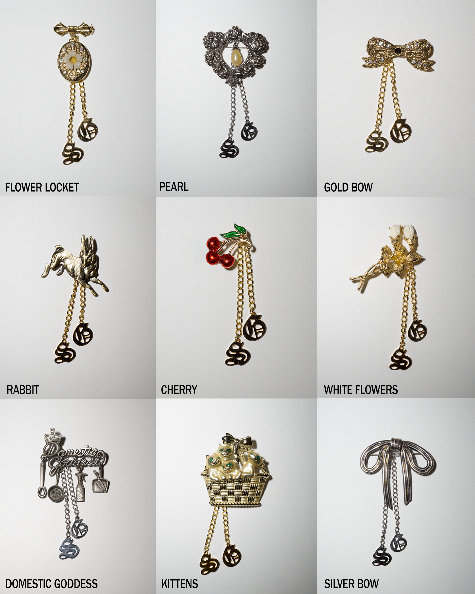 VINTAGE BROOCHES