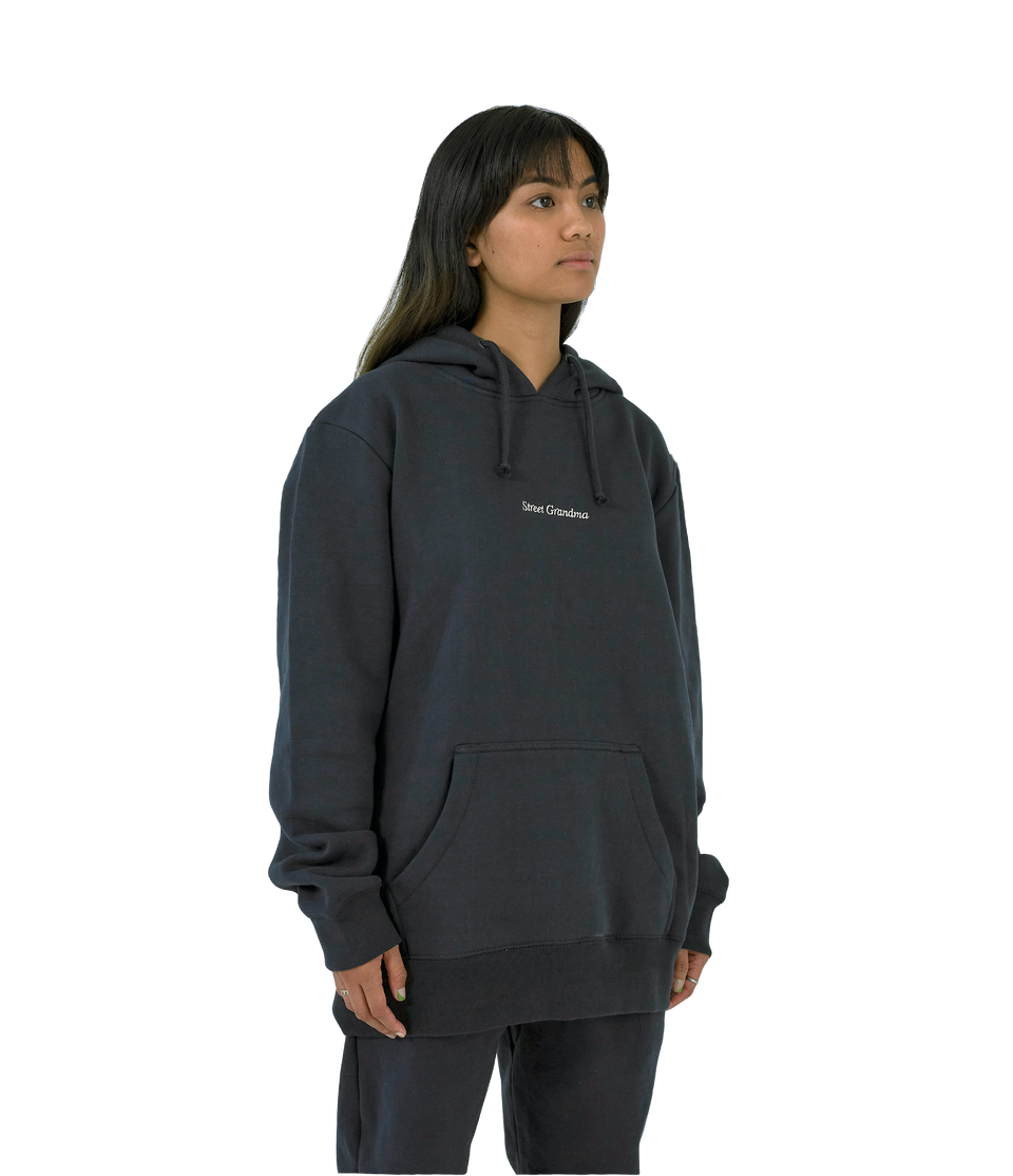 NAVY HEAVYWEIGHT HOODIE