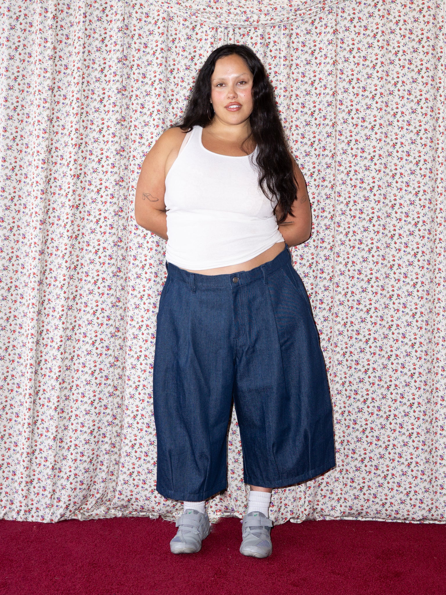 SHANTS IN BLUE DENIM