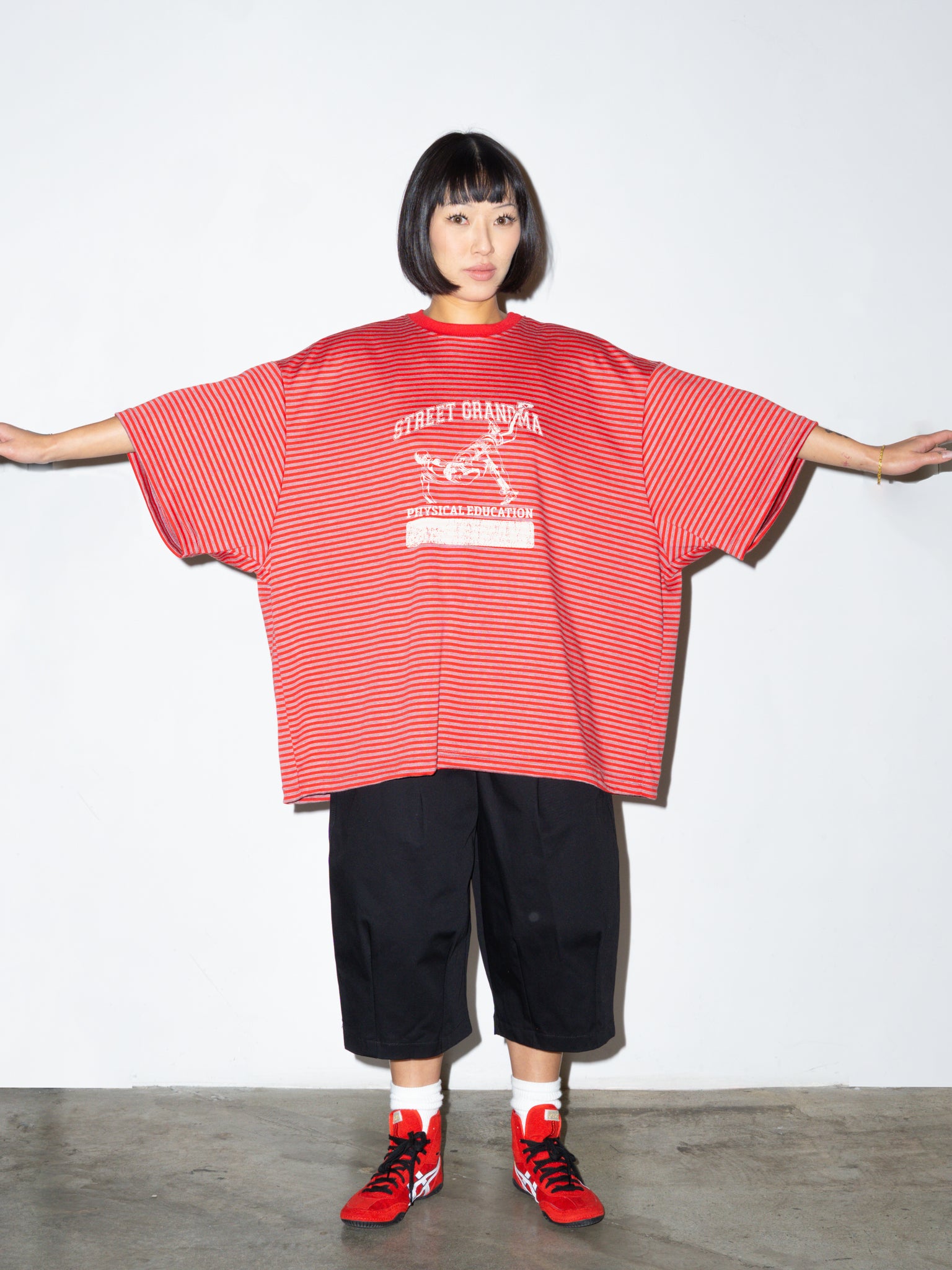 PE TEE IN RED