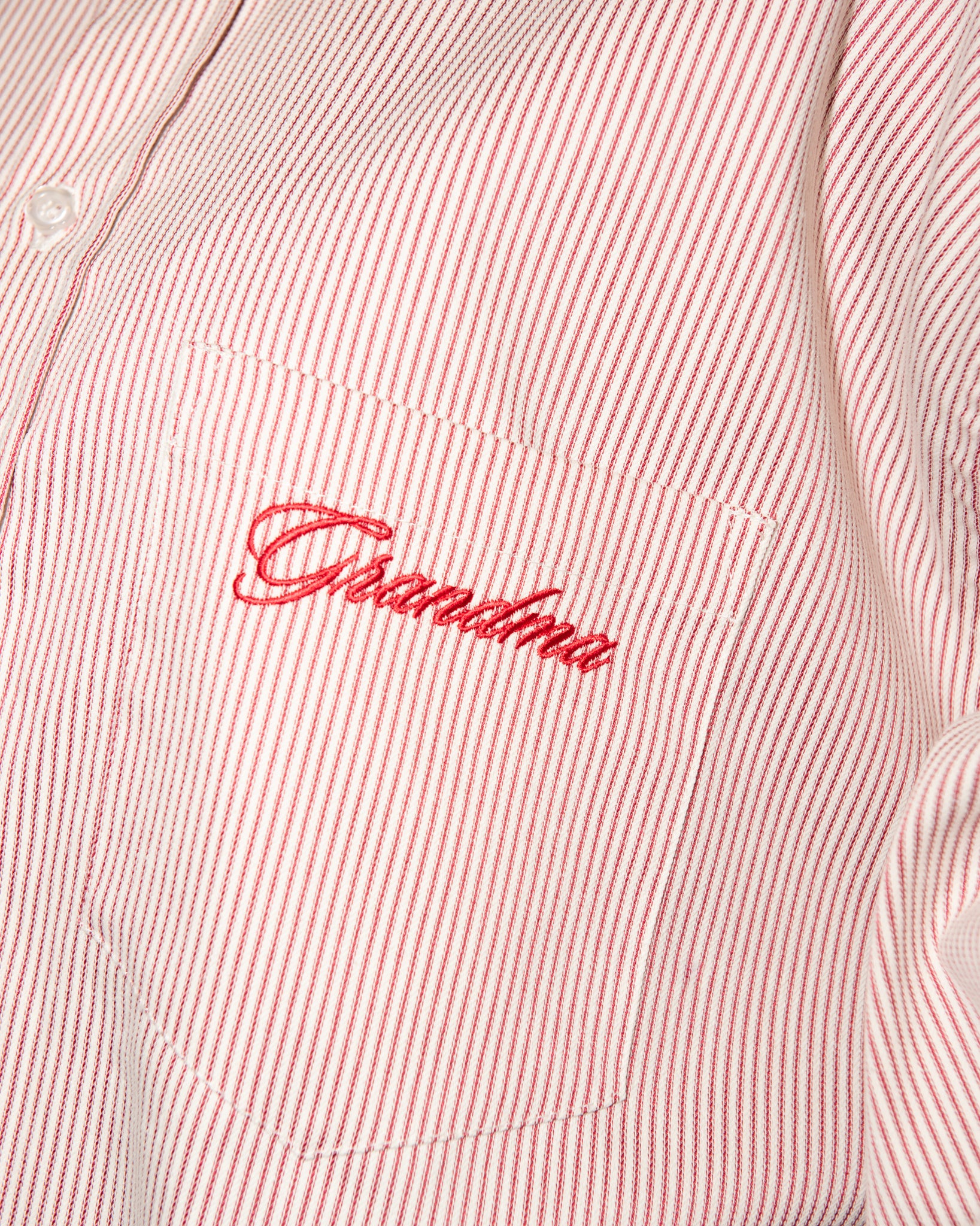 LIBRARIAN SHIRT IN RED STRIPE